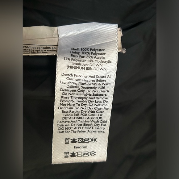 EDDIE BAUER womens size medium down winter jacket - super warm!! - Picture 10 of 10